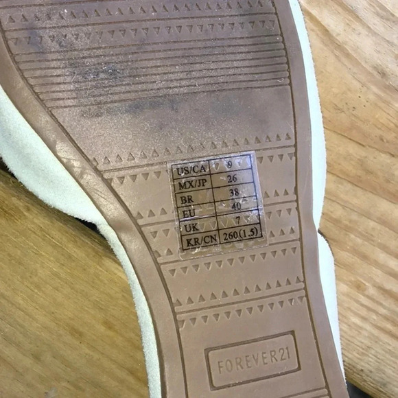 F21 Mint Green D’Orsay Ballet Flats Shoes Loafers - Picture 9 of 9